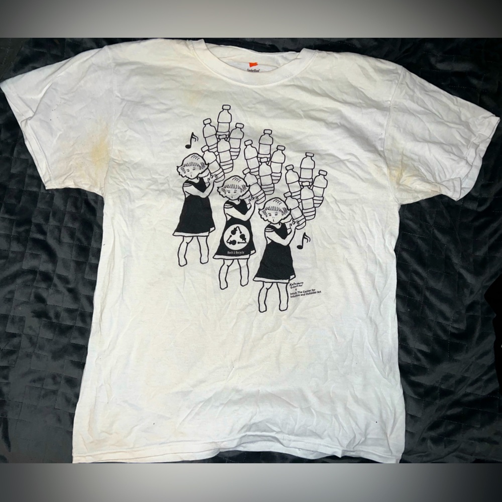 Lollapalooza Lolla 2019 Festival Cleanup Green Team T Tee Shirt Exclusive M Med